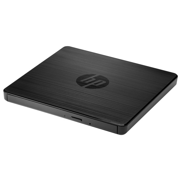 grinning electrode Join DVD-RW extern HP F6V97AA, USB 2.0, negru