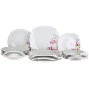 Set masa BANQUET Dolores,18 piese, ceramica