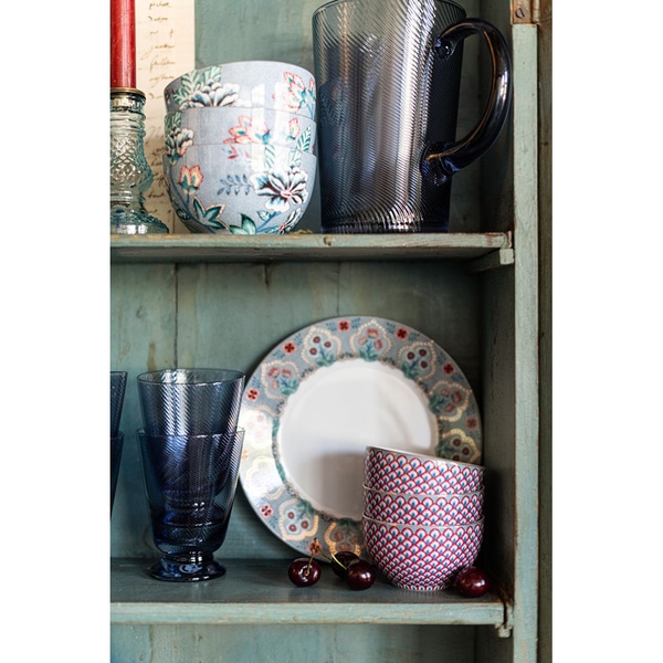 Set de masa PIP STUDIO Flowerfestiv GDPIP1020157, 3 piese, portelan