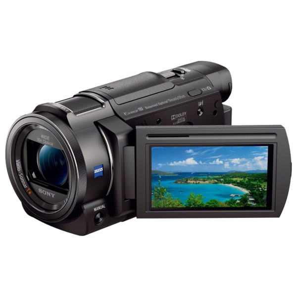 Camera video SONY HandyCam FDR-AX33, 4K, Wi-Fi, negru