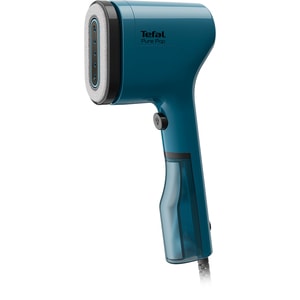 Aparat de calcat vertical TEFAL Pure Pop Garment DT2020E1, 1300W, 70ml, talpa ceramica, albastru