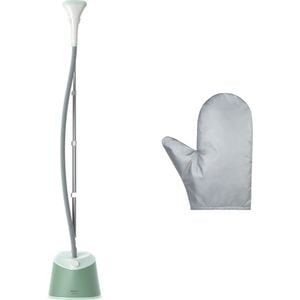 Aparat de calcat vertical PHILIPS Seria 1000 STE1010/70, 1600W, 32g/min, 1.8l, alb-verde deschis