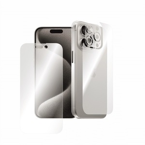 Folie protectie Antireflex pentru Apple iPhone 15 Pro SMART PROTECTION, fullbody, transparent