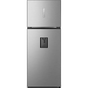 Frigider cu doua usi HISENSE RT600N4WC2, Total No Frost, 467 l, H 185 cm, Clasa E, Dozator apa, argintiu