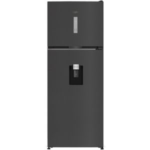 Frigider cu doua usi WHIRLPOOL WHD2 6472W X4E, No Frost, 477 l, H 186.5 cm, Clasa E, Dozator apa, inox