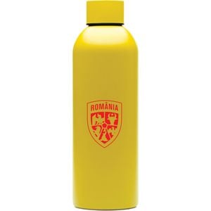 Bidon ECHIPA NATIONALA DE FOTBAL A ROMANIEI, 0.8l, aluminiu, galben