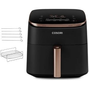 Friteuza cu aer cald COSORI TurboBlaze Chef Edition CAF-DC602-KEUR, 6l, 1700W, negru-auriu