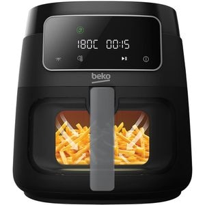 Friteuza cu aer cald BEKO ExpertFry XL FRL3374B, 7.6l, 1750W, negru-argintiu