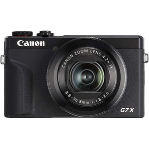 Camera foto digitala CANON PowerShot G7X MARK IIl + Acumulator Canon NB-13L, 4K, 20.1Mp, 4.2x, 3 inch, Negru