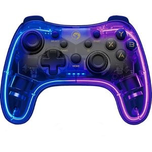 Gamepad wireless MARVO GT-88 (PS4/PS3/Android/iOS/Windows), transparent