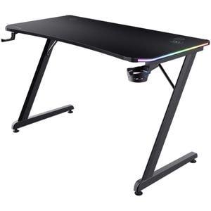 Birou Gaming TRUST GXT 709 Luminus, RGB, negru