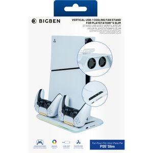 Suport vertical USB & Ventilator NACON pentru PS5 Slim
