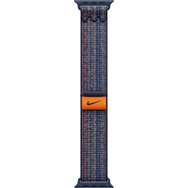 Bratara pentru APPLE Watch 45mm Nike Game Royal/Orange Nike Sport Loop ...
