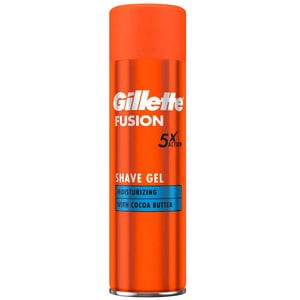 Gel de ras GILLETTE Fusion Unt de Cacao, 200ml
