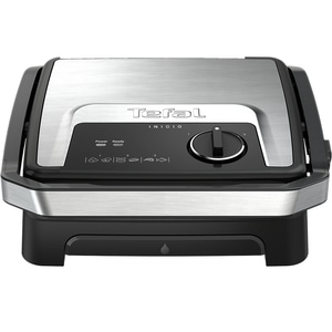Gratar electric TEFAL Inicio Adjust GC272D10, 2180W, functie Panini, argintiu-negru