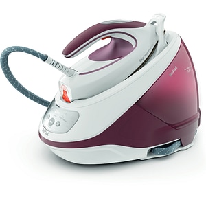 Statie de calcat TEFAL Express Protect SV9201E0, 2800W, 530g/min, 1.8l, talpa Durilium AirGlide, mov-alb