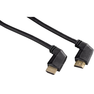 Cablu HDMI HAMA 122115, 1.5m, unghi de 90 grade, negru