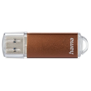 Memorie USB HAMA Laeta 124002, 16GB, USB 3.0, maro