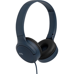 Casti JVC HA-S33UC-A-U, Cu fir, On-Ear, Microfon, albastru