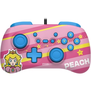 Controller HORI HORIPAD Mini (Super Mario Series - Peach) Nintendo Switch/OLED/PC NSW-367U, multicolor
