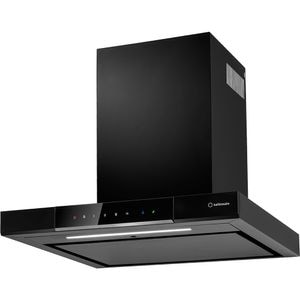 Hota decorativa TURBIONAIRE Elva TEV60WB, 1 motor, 800 m3/h, L 60 cm, negru