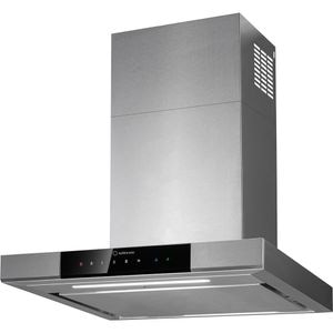 Hota decorativa TURBIONAIRE Elva 60 Wall TEV60WS, 1 motor, 800 m3/h, L 60 cm, inox