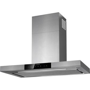 Hota decorativa TURBIONAIRE Elva 90 Wall TEV90WS, 1 motor, 800 m3/h, L 90 cm, inox