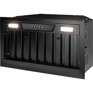 Hota incorporabila TURBIONAIRE Chef THC50BPB, 1 motor, 800 m3/h, L 50 cm, negru
