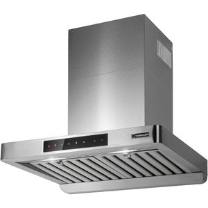 Hota decorativa TURBIONAIRE Tech TTE60WPS, 1 motor, 800 m3/h, L 60 cm, inox
