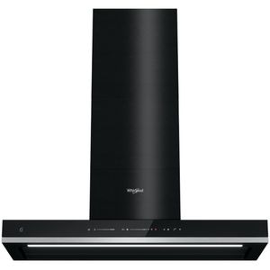 Hota decorativa WHIRLPOOL WHSS 90F L T C K, 1 motor, 432 m3/h, L 90 cm, negru