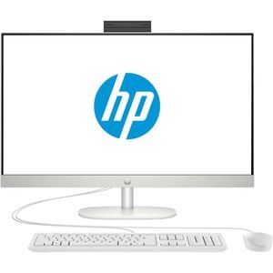 Sistem PC All in One HP 27-cr0000nq, Intel Core i5-1335U pana la 4.6GHz, 27" Full HD, 16GB, SSD 512GB, Intel Iris Xe Graphics, Free DOS, alb