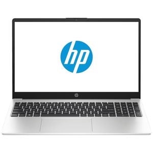 Laptop HP 255 G10, AMD Ryzen 5 7530U pana la 4.5GHz, 15.6" Full HD, 16GB, SSD 512GB, AMD Radeon Graphics, Free DO, argintiu