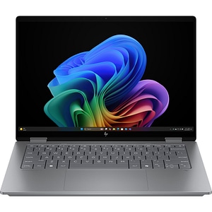 Laptop HP OmniBook X FlipNGAI 14-fk0005nn, AMD Ryzen AI 5 340 pana la 4.8GHz, 14" 3K Touch, 16GB, SSD, 512GB, AMD Radeon 840M, Windows 11 Home, gri