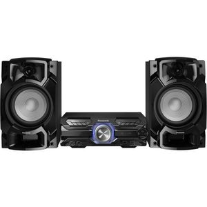 Minisistem audio PANASONIC SC-AKX520E-K, 650W, Bluetooth, USB, CD, Radio FM, Full Karaoke, negru