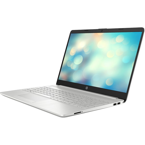 Laptop HP 15-dw3003nq, Intel Core i7-1165G7 pana la 4.7GHz, 15.6" Full HD, 16GB, SSD 1TB, Intel Iris Xe Graphics, Free DOS, argintiu