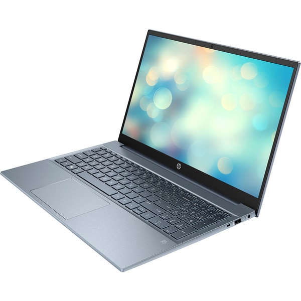 Laptop HP Pavilion 15-eg2026nq, Intel Core i5-1235U pana la 4.4GHz, 15.6" Full HD, 16GB, SSD 512GB, NVIDIA GeForce MX550 2GB, Free DOS, albastru