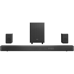 Soundbar HISENSE AX5125H, 5.1.2, 500W, Bluetooth, Subwoofer Wireless, Dolby, negru