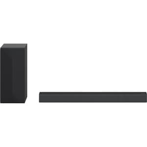 Soundbar LG S60Q, 2.1, 300W, Subwoofer Wireless, Bluetooth, Dolby Atmos, negru