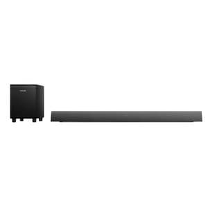 Soundbar PHILIPS TAB5308/10, 2.1, 140W, Bluetooth, Subwoofer Wireless, negru