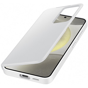 Husa SAMSUNG Smart View Wallet Case pentru Galaxy S24, EF-ZS921CWEGWW, White