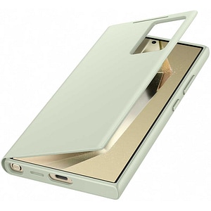 Husa SAMSUNG Smart View Wallet Case pentru Galaxy S24 Ultra, EF-ZS928CGEGWW, Light Green