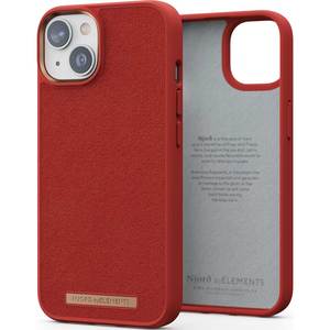 Husa telefon NJORD Suede Comfort+ Case - Apple iPhone 14 - Burnt Orange