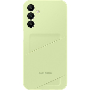 Husa telefon SAMSUNG Card Slot Case pentru Galaxy A15, EF-OA156TMEGWW, Lime