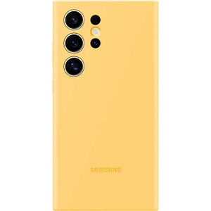 Husa telefon SAMSUNG Silicone Case pentru Galaxy S24 Ultra, EF-PS928TYEGWW, Yellow