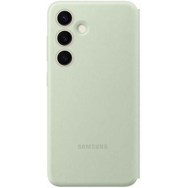 Husa SAMSUNG Smart View Wallet Case pentru Galaxy S24, EF-ZS921CGEGWW, Light Green