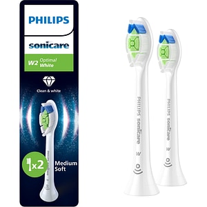 Rezerve periuta de dinti electrica PHILIPS Sonicare Optimal White HX6062/87, 2 buc