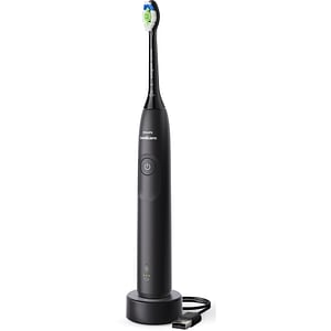 Periuta de dinti electrica PHILIPS Sonicare 5300 HX7101/01, 62000 miscari/min, 1 program, 1 capat, negru