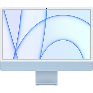 Sistem PC All in One APPLE iMac (2021) mjv93ro/a, 24" Retina 4.5K, Apple M1, 8GB, SSD 256GB, 7-core GPU, macOS Big Sur, Blue, Tastatura layout RO