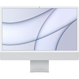 Sistem PC All in One APPLE iMac (2021) mgtf3ze/a, 24" Retina 4.5K, Apple M1, 8GB, SSD 256GB, 7-core GPU, macOS Big Sur, Silver, Tastatura layout INT