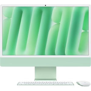 Sistem PC All in One APPLE iMac (2024) z1k3000jx, Apple M4, 24" Retina 4.5K, Nano-texture glass, 24GB, SSD 2TB, 10-core GPU, macOS Sequoia, Green, Tastatura layout INT